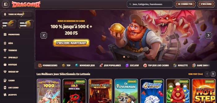 Dragonia Casino - Aperçu