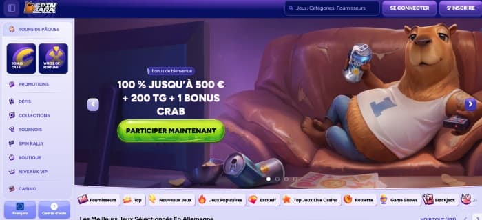 Spinbara Casino - Aperçu