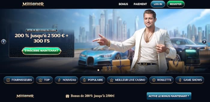 Millioner Casino - Aperçu